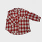 CAMICIA TARTAN ROSSA