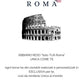 Borsa “SOLO TUA ROMA”