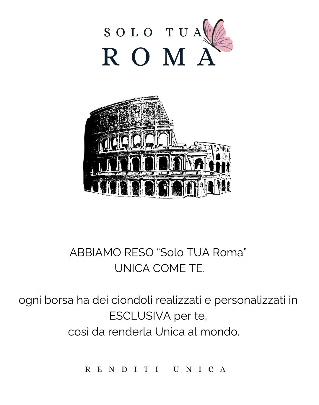 Borsa “SOLO TUA ROMA”